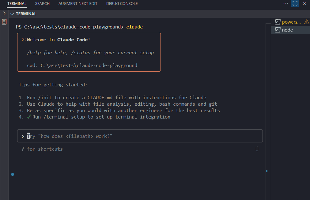 Claude Code CLI demonstration